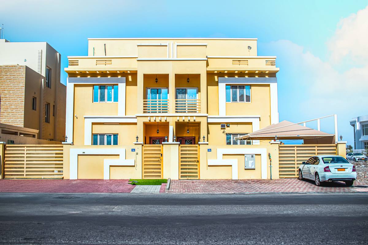 مجمع سكني – منظر جوي